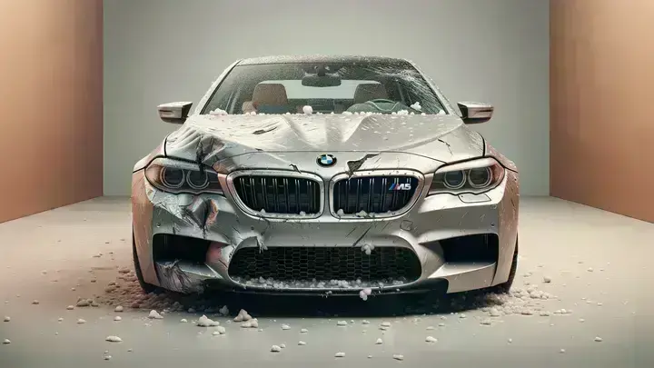 BMW 5er Hagelschaden