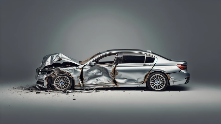 BMW 7er Unfallschaden