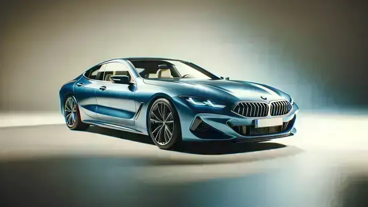 BMW 8er guter Zustand blau