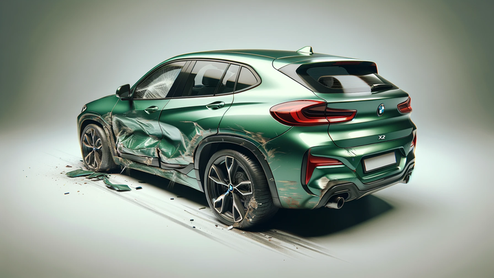 BMW X2 Unfallschaden