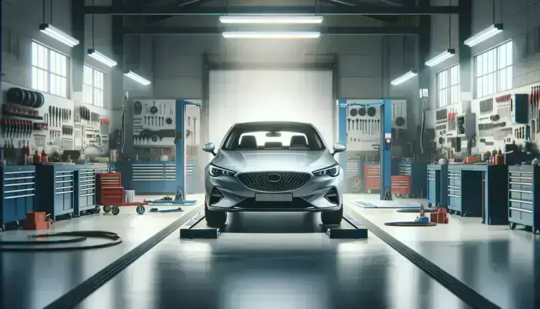 Auto in der Werkstatt