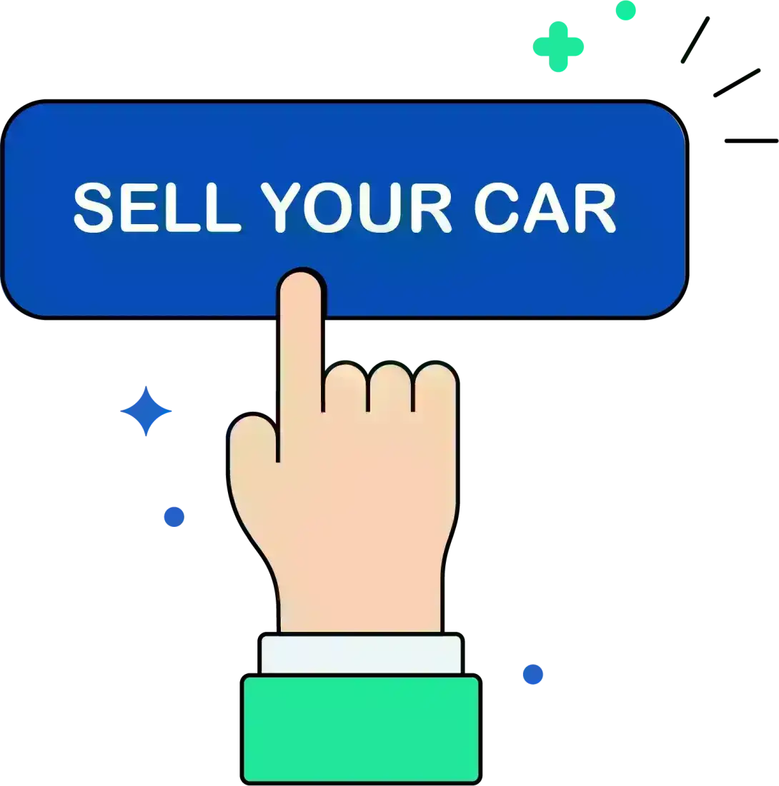 Sell you car icon