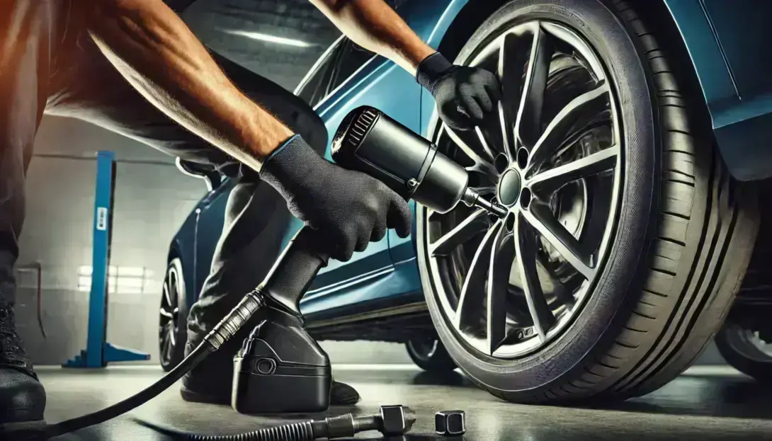 Reifenwechsel Winterreifen im Sommer